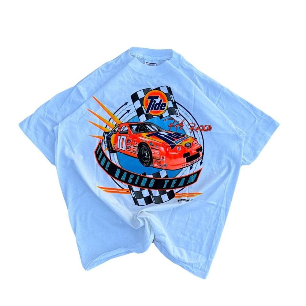 Nascar Men's White T-shirt
